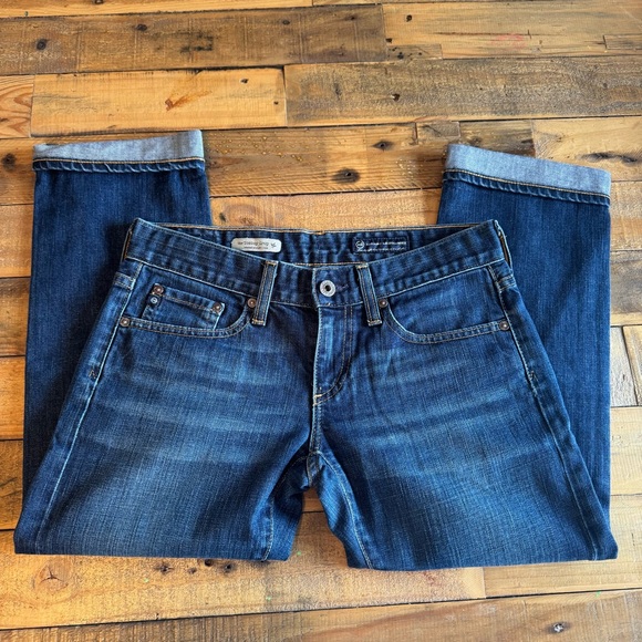 AG tomboy relaxed straight crop - Picture 3 of 4